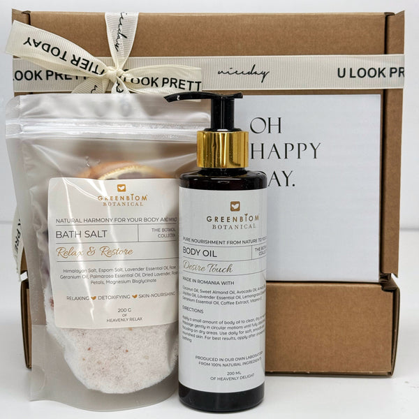 Spa at Home - Sare de baie si Ulei de corp