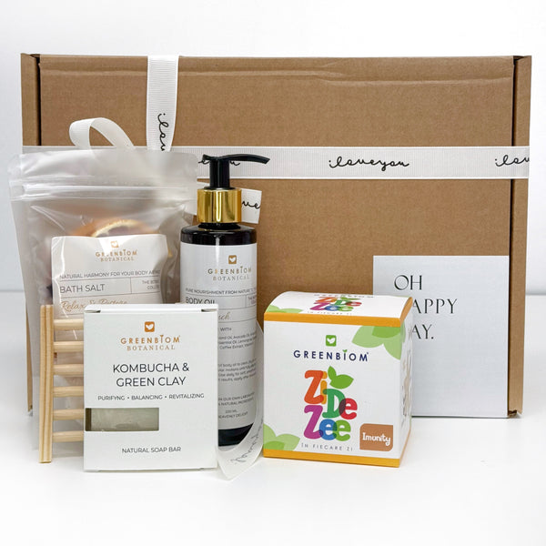 Harmony & Glow- Sare de baie, Ulei de corp, Săpun natural și miere de salcâm