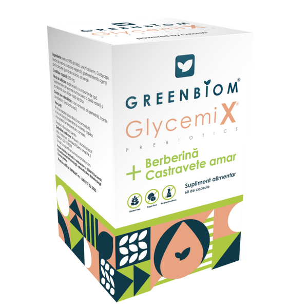GlycemiX – Prebiotic inovator pentru echilibrul glicemic și sănătatea metabolică
