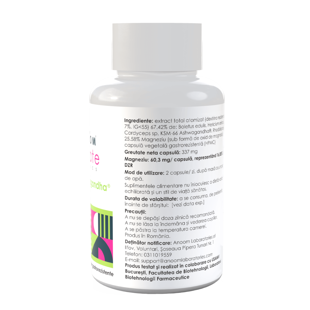 AnXietate – Prebiotic natural pentru reducerea stresului si