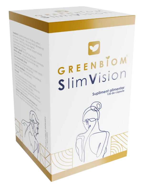 SlimVision – SUPLIMENT COMPLET PENTRU SĂNĂTATEA DIGESTIVĂ SI CONTROLUL GREUTĂTII