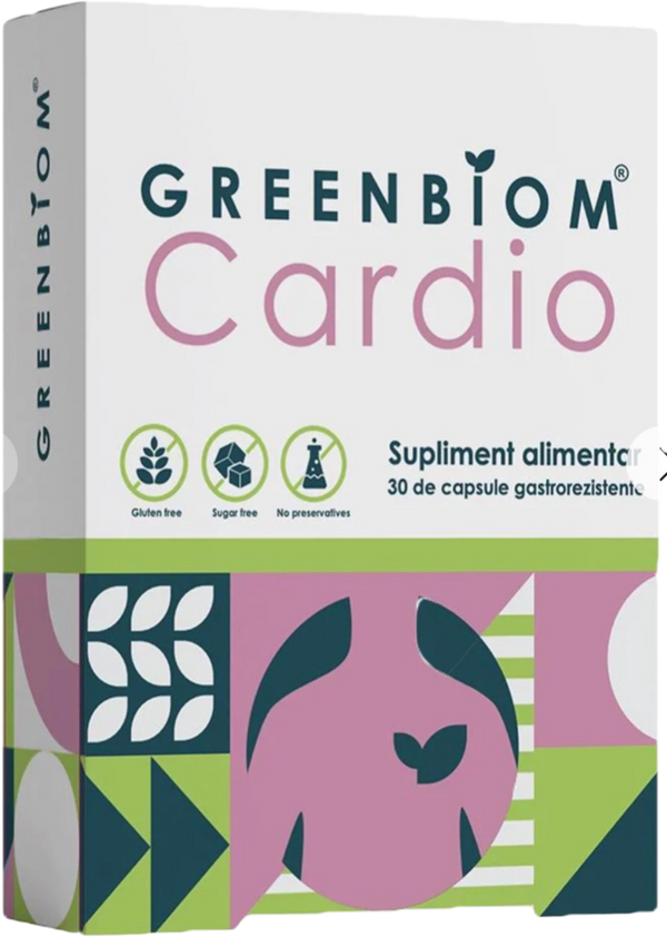 CARDIO – PREBIOTIC - SUSTINE SĂNĂTATEA INIMII SI A SISTEMULUI CARDIOVASCULAR
