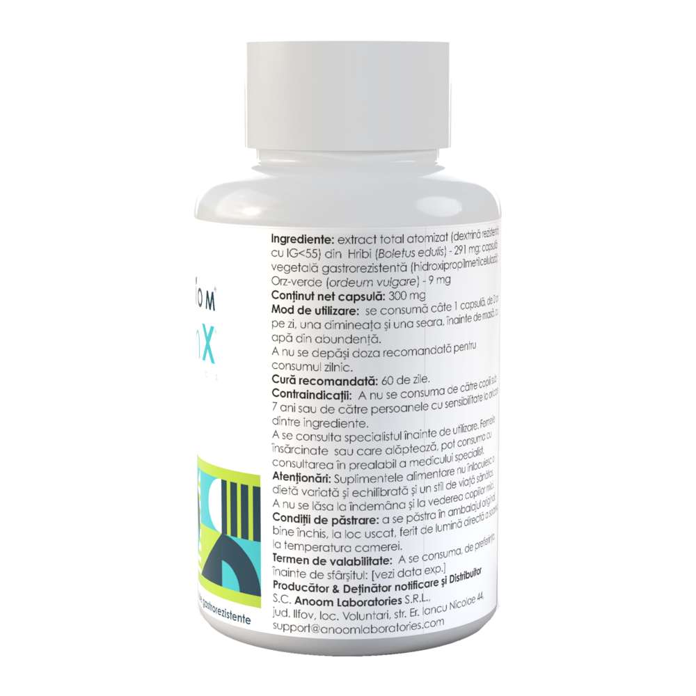 ColonX – Prebiotic pentru Detoxifiere Colon | Greenbiom