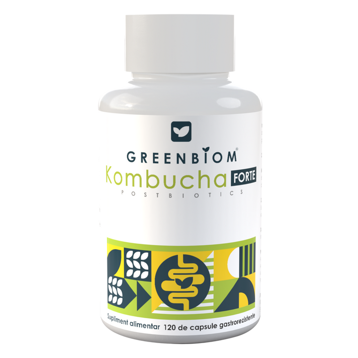 Postbiotic Kombucha – Detoxifiere Colon si Imbunatatire Sistem