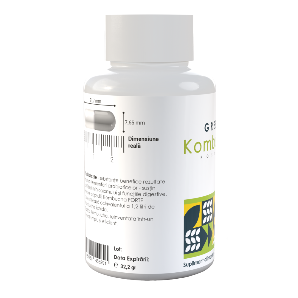 Postbiotic Kombucha – Detoxifiere Colon si Imbunatatire Sistem